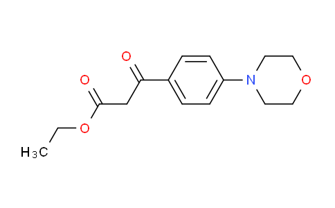 CAS No. 55356-46-2, Ethyl 3-(4-morpholinophenyl)-3-oxopropanoate