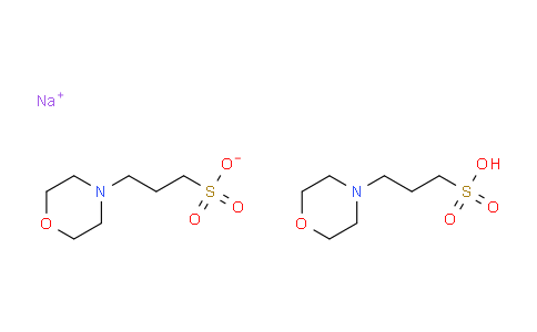 CAS No. 117961-20-3, sodium; 3-morpholinopropane-1-sulfonate; 3-morpholinopropane-1-sulfonic acid