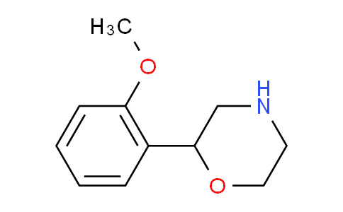 CAS No. 1001940-35-7, 2-(2-methoxyphenyl)morpholine