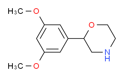 CAS No. 1001940-37-9, 2-(3,5-dimethoxyphenyl)morpholine