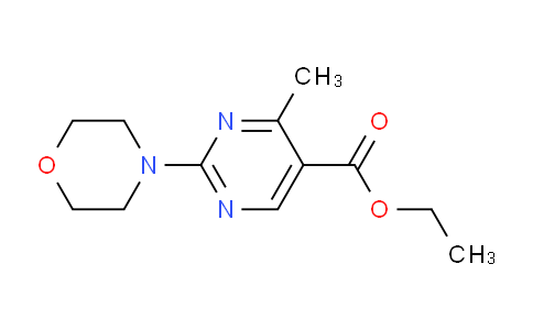 CAS No. 78318-44-2, Ethyl 4-methyl-2-morpholin-4-ylpyrimidine-5-carboxylate