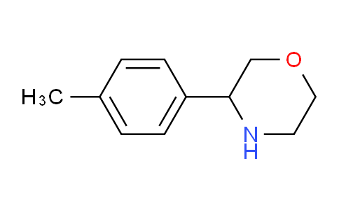 CAS No. 1017481-27-4, 3-(p-tolyl)morpholine