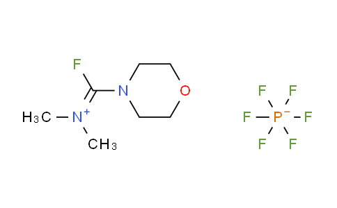 CAS No. 1017605-89-8, N-(fluoro(morpholino)methylene)-N-methylmethanaminium hexafluorophosphate(V)
