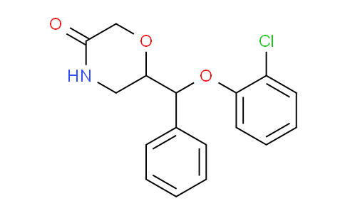 DY732529 | 93886-33-0 | 6-((2-chlorophenoxy)(phenyl)methyl)morpholin-3-one