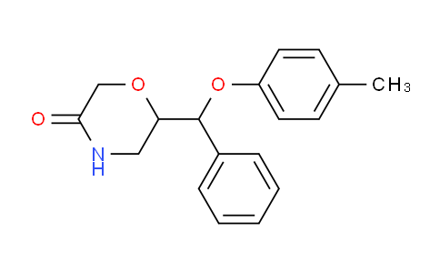DY732531 | 93886-35-2 | 6-(phenyl(p-tolyloxy)methyl)morpholin-3-one