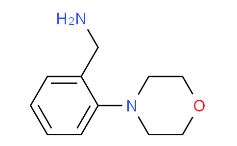 CAS No. 204078-48-8, [2-(4-Morpholinyl)phenyl]methanamine