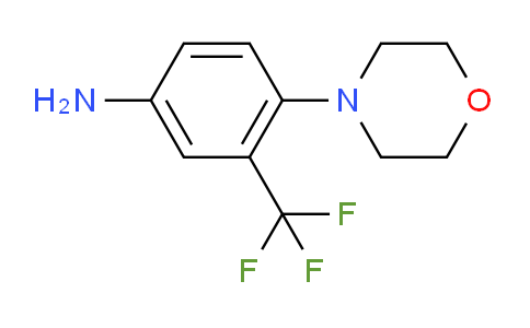 CAS No. 105316-06-1, 4-Morpholin-4-yl-3-trifluoromethyl-phenylamine
