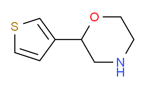 CAS No. 1247392-06-8, 2-(thiophen-3-yl)morpholine