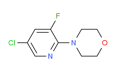 DY732593 | 1020253-17-1 | 5-Chloro-3-fluoro-2-(morpholin-4-yl)pyridine