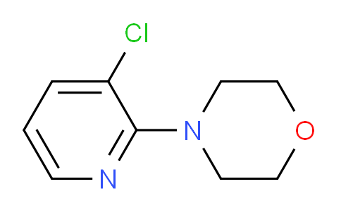 CAS No. 54231-36-6, 4-(3-Chloro-2-pyridinyl)morpholine