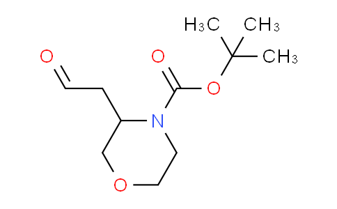 CAS No. 886365-55-5, tert-butyl 3-(2-oxoethyl)morpholine-4-carboxylate