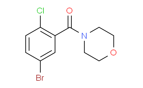 CAS No. 701254-38-8, (5-Bromo-2-chlorophenyl)(morpholino)methanone