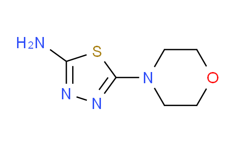 CAS No. 71125-44-5, 5-Morpholin-4-yl-1,3,4-thiadiazol-2-amine