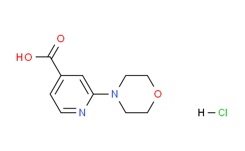 CAS No. 848580-46-1, 2-Morpholin-4-yl-isonicotinic acid hydrochloride