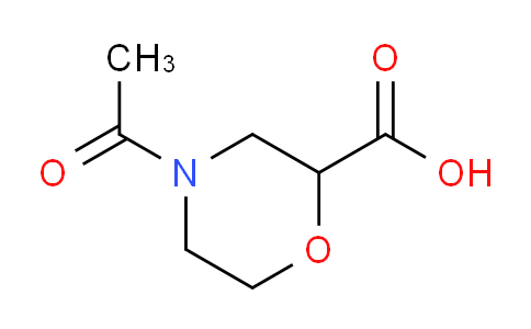 CAS No. 848601-09-2, 4-acetylmorpholine-2-carboxylic acid