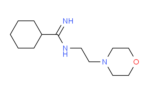 CAS No. 15580-20-8, N-(2-morpholinoethyl)cyclohexanecarboximidamide