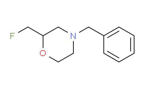 CAS No. 763053-99-2, 4-benzyl-2-(fluoromethyl)morpholine