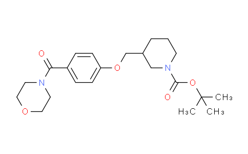 DY732645 | 1146080-07-0 | tert-butyl 3-((4-(morpholine-4-carbonyl)phenoxy)methyl)piperidine-1-carboxylate