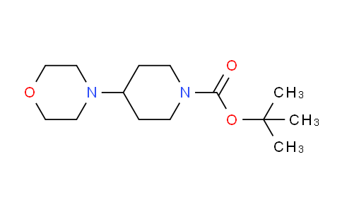 CAS No. 125541-20-0, tert-butyl 4-morpholinopiperidine-1-carboxylate