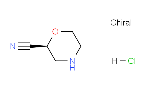 CAS No. 1359658-57-3, (S)-morpholine-2-carbonitrile hydrochloride