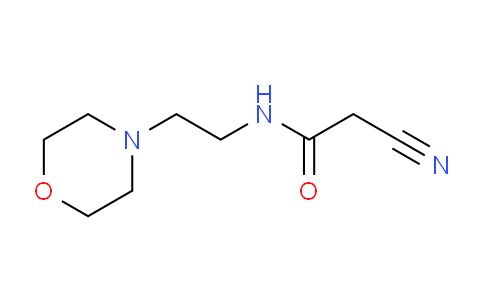 CAS No. 15029-26-2, 2-Cyano-N-(2-morpholin-4-ylethyl)acetamide