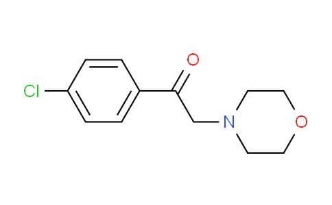 CAS No. 20099-95-0, 1-(4-Chlorophenyl)-2-morpholinoethanone