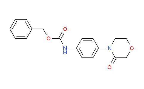 CAS No. 1313613-18-1, Benzyl (4-(3-oxomorpholino)phenyl)carbamate
