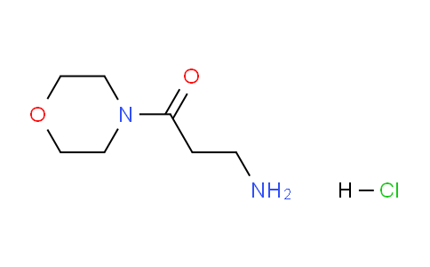 CAS No. 173336-90-8, 3-Amino-1-(4-morpholinyl)-1-propanonehydrochloride
