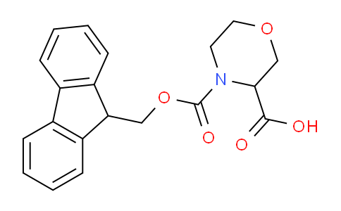 DY732676 | 204320-51-4 | 4-(((9H-fluoren-9-yl)methoxy)carbonyl)morpholine-3-carboxylic acid
