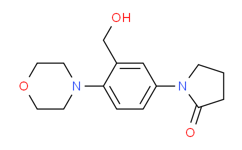 DY732684 | 1013071-74-3 | 1-(3-(hydroxymethyl)-4-morpholinophenyl)pyrrolidin-2-one
