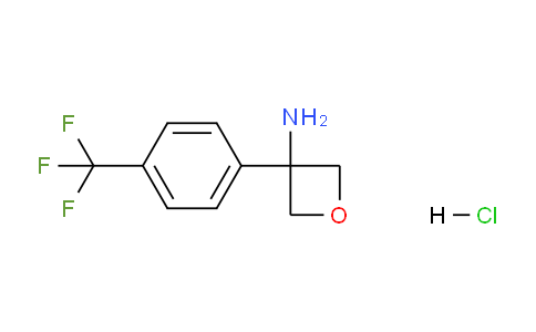 CAS No. 1349718-44-0, 3-[4-(trifluoromethyl)phenyl]oxetan-3-amine hydrochloride