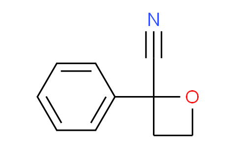 CAS No. 38586-15-1, 2-phenyloxetane-2-carbonitrile