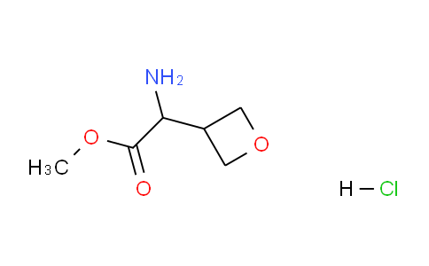 CAS No. 1384264-13-4, methyl 2-amino-2-(oxetan-3-yl)acetate hydrochloride