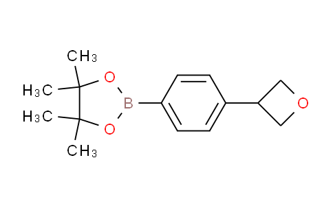 CAS No. 1402565-88-1, 4,4,5,5-Tetramethyl-2-(4-(oxetan-3-yl)phenyl)-1,3,2-dioxaborolane