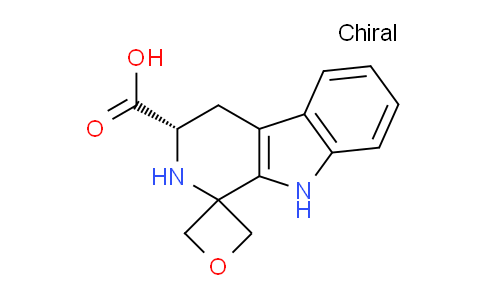 CAS No. 1956436-34-2, (S)-2',3',4',9'-Tetrahydrospiro[oxetane-3,1'-pyrido[3,4-b]indole]-3'-carboxylic acid