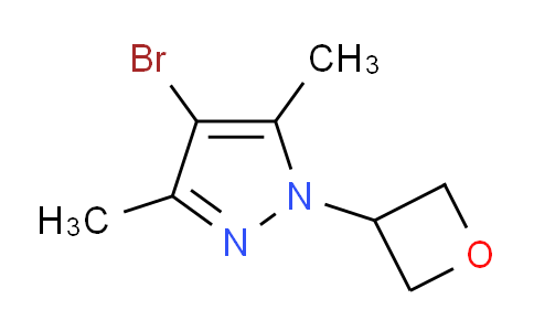 CAS No. 1783961-40-9, 4-Bromo-3,5-dimethyl-1-(oxetan-3-yl)-1H-pyrazole