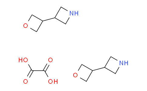CAS No. 1956369-40-6, 3-(Oxetan-3-yl)azetidine oxalate(2:1)