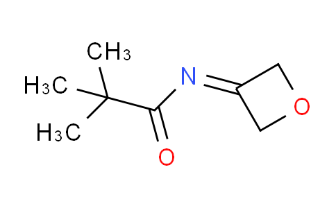 CAS No. 1632286-09-9, N-(Oxetan-3-ylidene)pivalamide