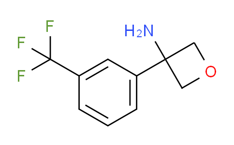CAS No. 1349972-70-8, 3-(3-(Trifluoromethyl)phenyl)oxetan-3-amine