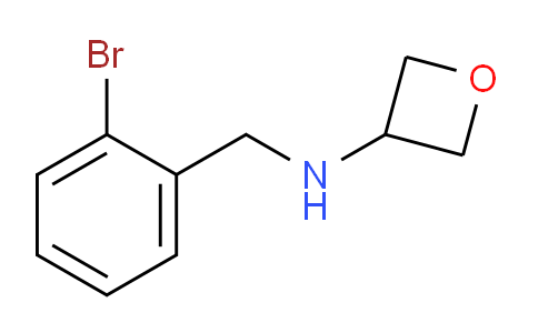 CAS No. 1339664-40-2, N-(2-Bromobenzyl)oxetan-3-amine