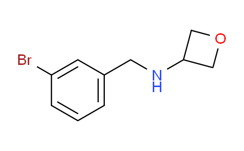 CAS No. 1339688-91-3, N-(3-Bromobenzyl)oxetan-3-amine