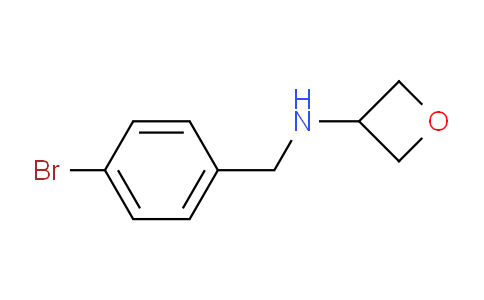 CAS No. 1342610-11-0, N-(4-Bromobenzyl)oxetan-3-amine