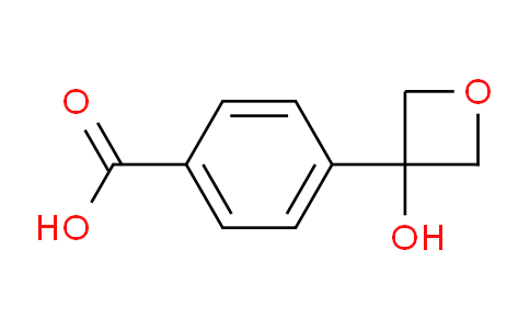 CAS No. 1346608-76-1, 4-(3-Hydroxyoxetan-3-yl)benzoic acid