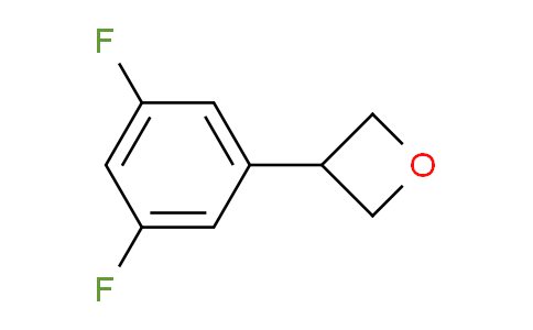 CAS No. 1395282-61-7, 3-(3,5-Difluorophenyl)oxetane
