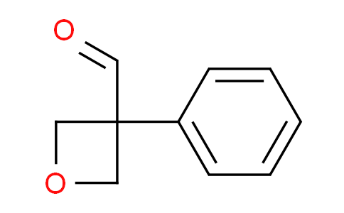 CAS No. 1638764-35-8, 3-Phenyloxetane-3-carbaldehyde