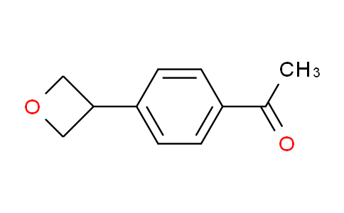 CAS No. 1044507-50-7, 1-(4-(Oxetan-3-yl)phenyl)ethanone
