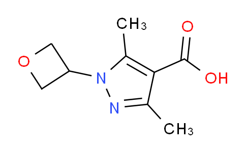 CAS No. 1781314-40-6, 3,5-Dimethyl-1-(oxetan-3-yl)-1H-pyrazole-4-carboxylic acid