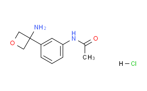 DY732813 | 1384264-62-3 | N-(3-(3-Aminooxetan-3-yl)phenyl)acetamide hydrochloride