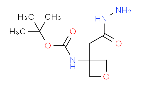 CAS No. 1936125-01-7, tert-Butyl (3-(2-hydrazinyl-2-oxoethyl)oxetan-3-yl)carbamate