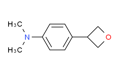 CAS No. 1425412-09-4, N,N-Dimethyl-4-(oxetan-3-yl)aniline